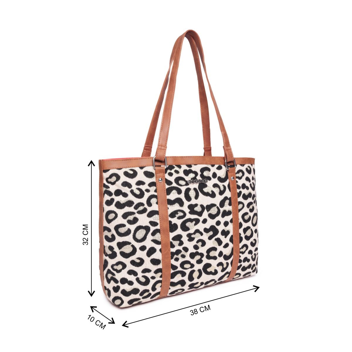 Leopard Print Τσάντα Ώμου ASTD0647-6 - Image 2