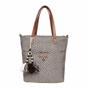 Γυναικεία Τσάντα Ώμου με Ζιγκ-Ζαγκ ASTD0391