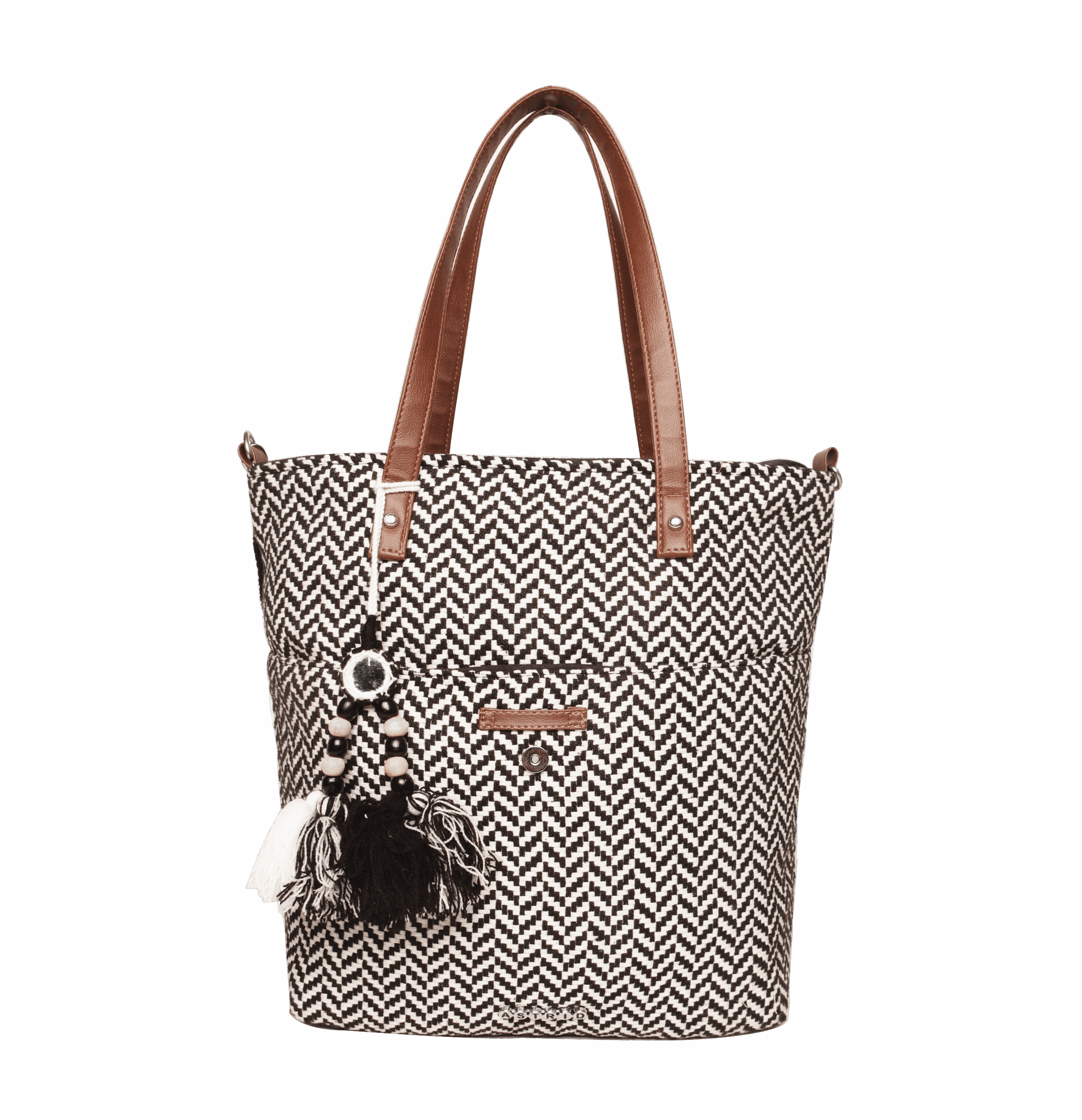 Γυναικεία Τσάντα Ώμου με Ζιγκ-Ζαγκ ASTD0391