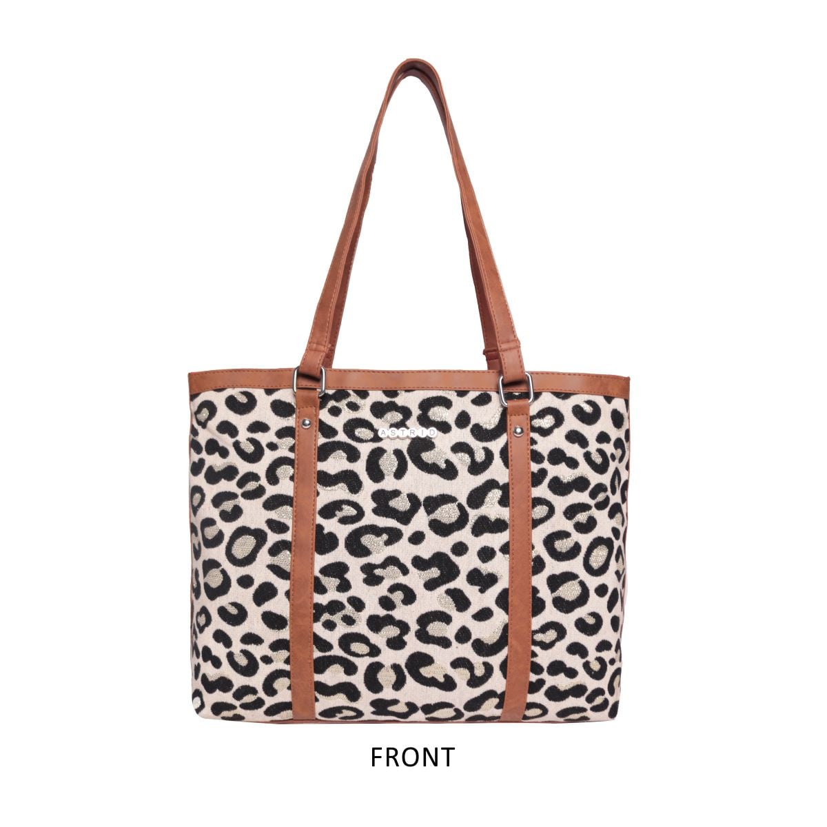 Leopard Print Τσάντα Ώμου ASTD0647-6 - Image 3