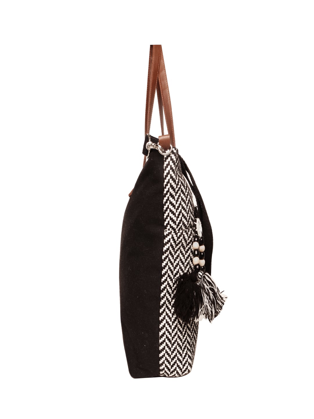 Γυναικεία Τσάντα Ώμου με Ζιγκ-Ζαγκ ASTD0391 - Image 3