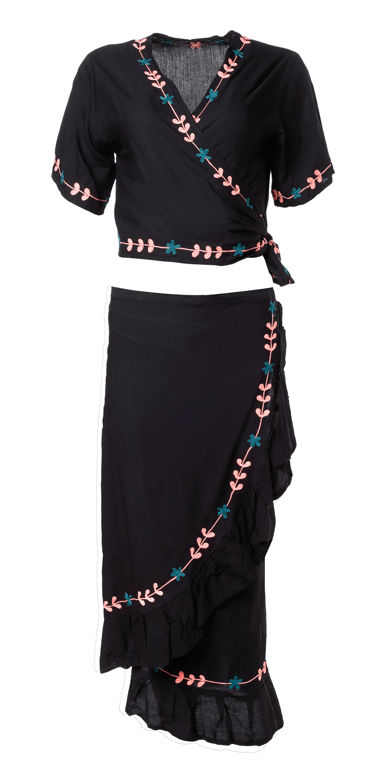 Σετ με φούστα D046BL