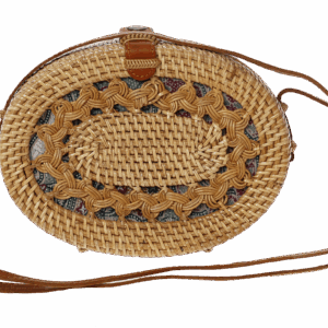 Τσάντα Rattan Οβαλ FRA.014