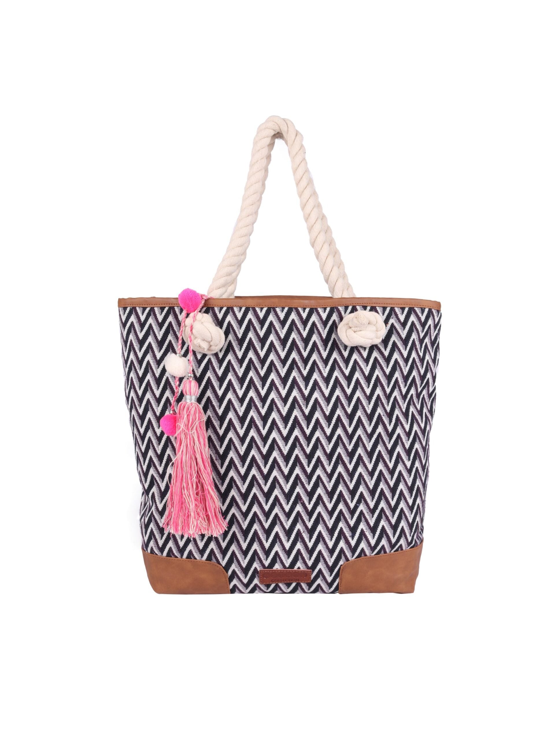 Γυναικεία Τσάντα Ώμου με Ζιγκ-Ζαγκ ASTD0389