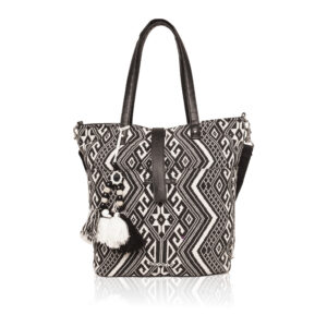 Γυναικεία Τσάντα Ώμου & Χιαστί με Εθνολογικό Μοτίβο ASTD0391-2