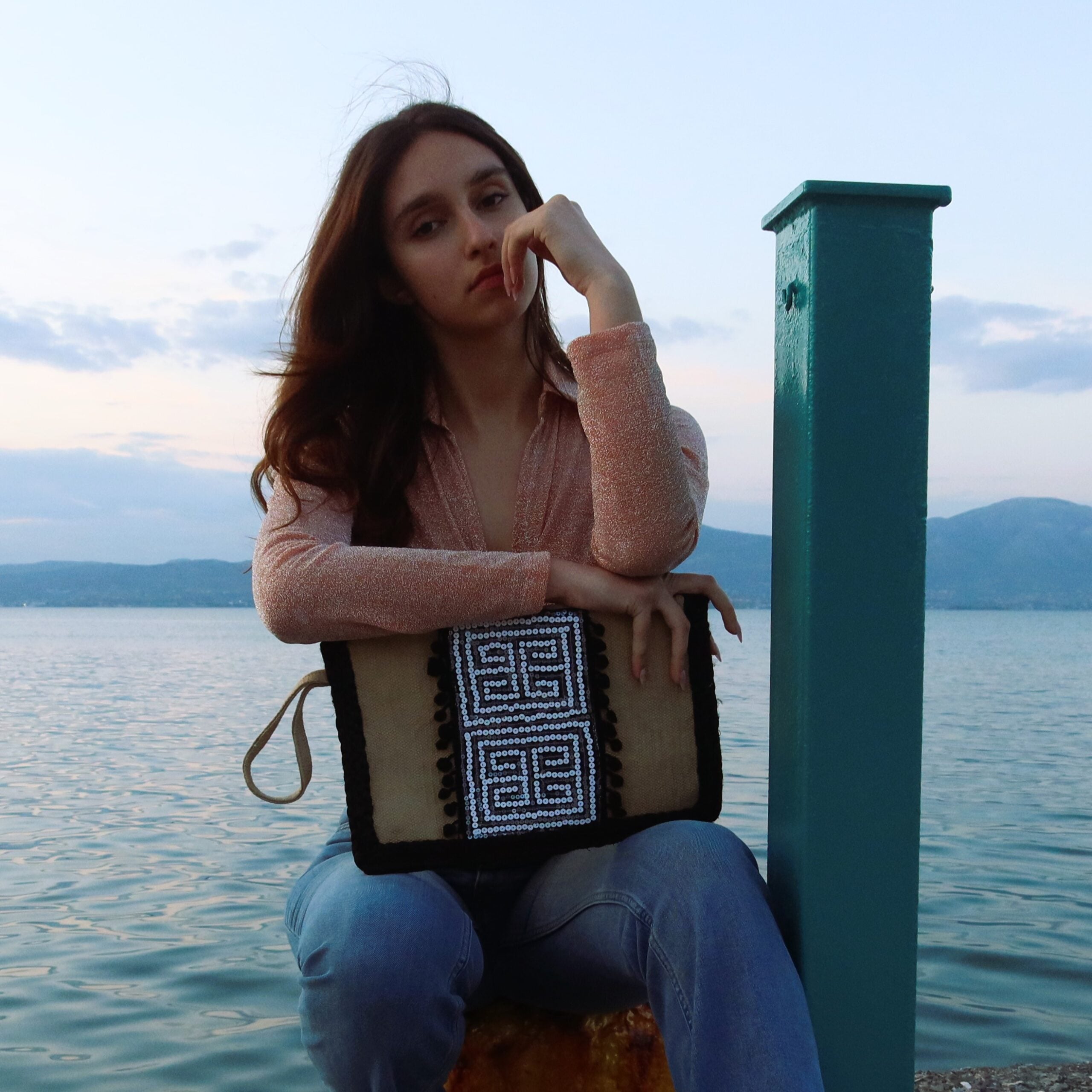 Τσαντάκι Χερούλι Jute ID.46 - Image 3