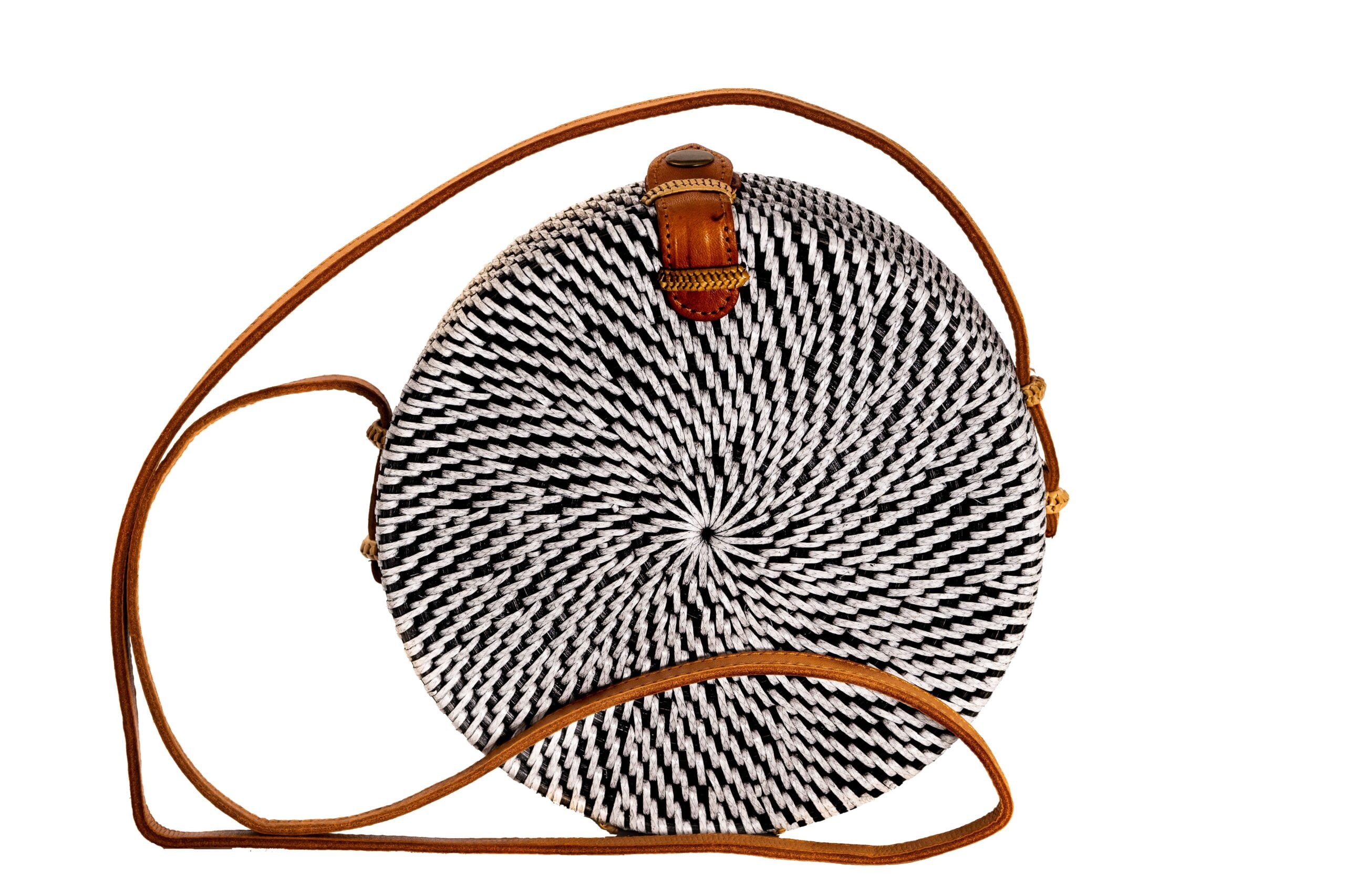 Τσάντα Rattan στρογγυλή JBC.001