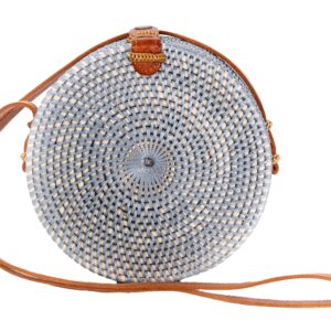 Τσάντα Rattan στρογγυλή JBD.001