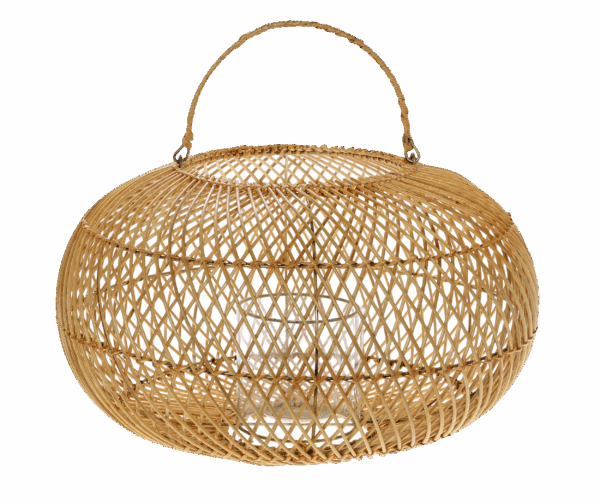 Κηροπήγιο Rattan χειροποίητο LB.002