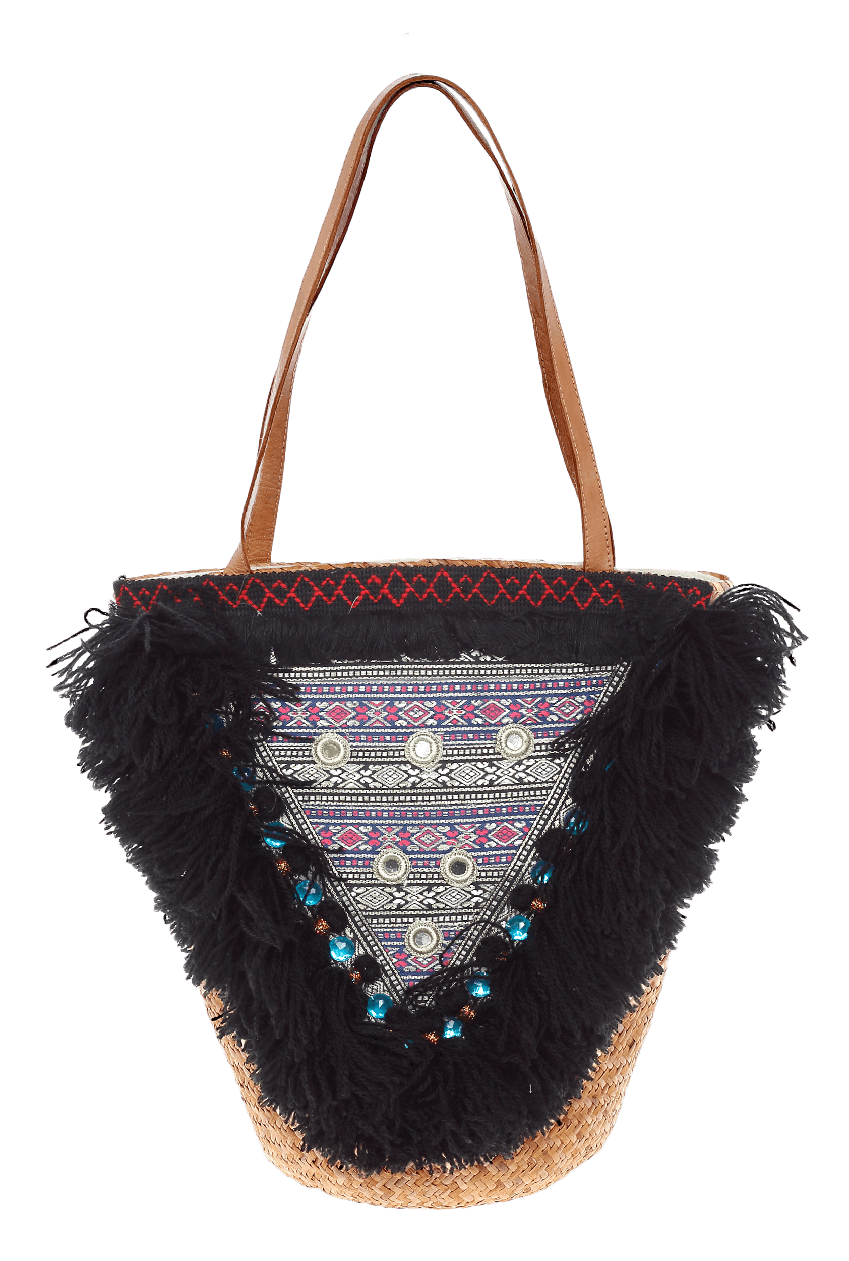 Τσάντα Ψάθινη NBA.045