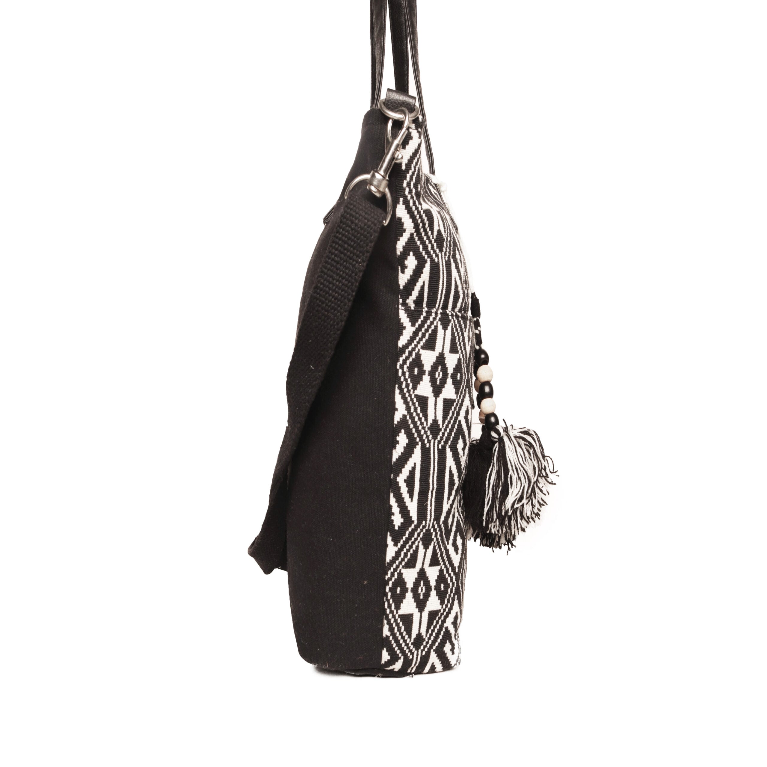 Γυναικεία Τσάντα Ώμου & Χιαστί με Εθνολογικό Μοτίβο ASTD0391-2 - Image 6