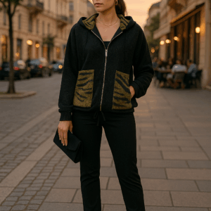 Zακέτα Lourex 457328 Μαύρη