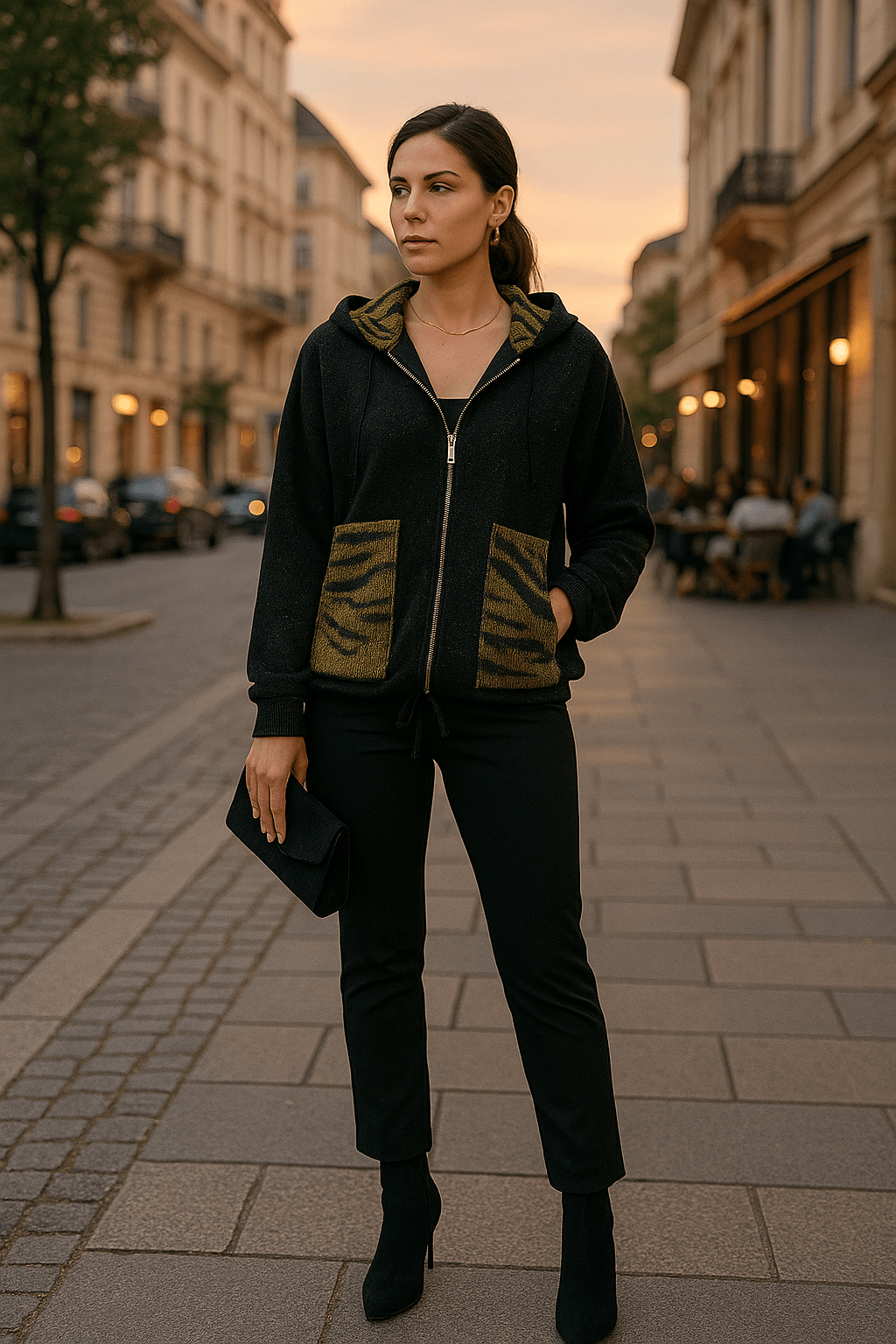 Zακέτα Lourex 457328 Μαύρη