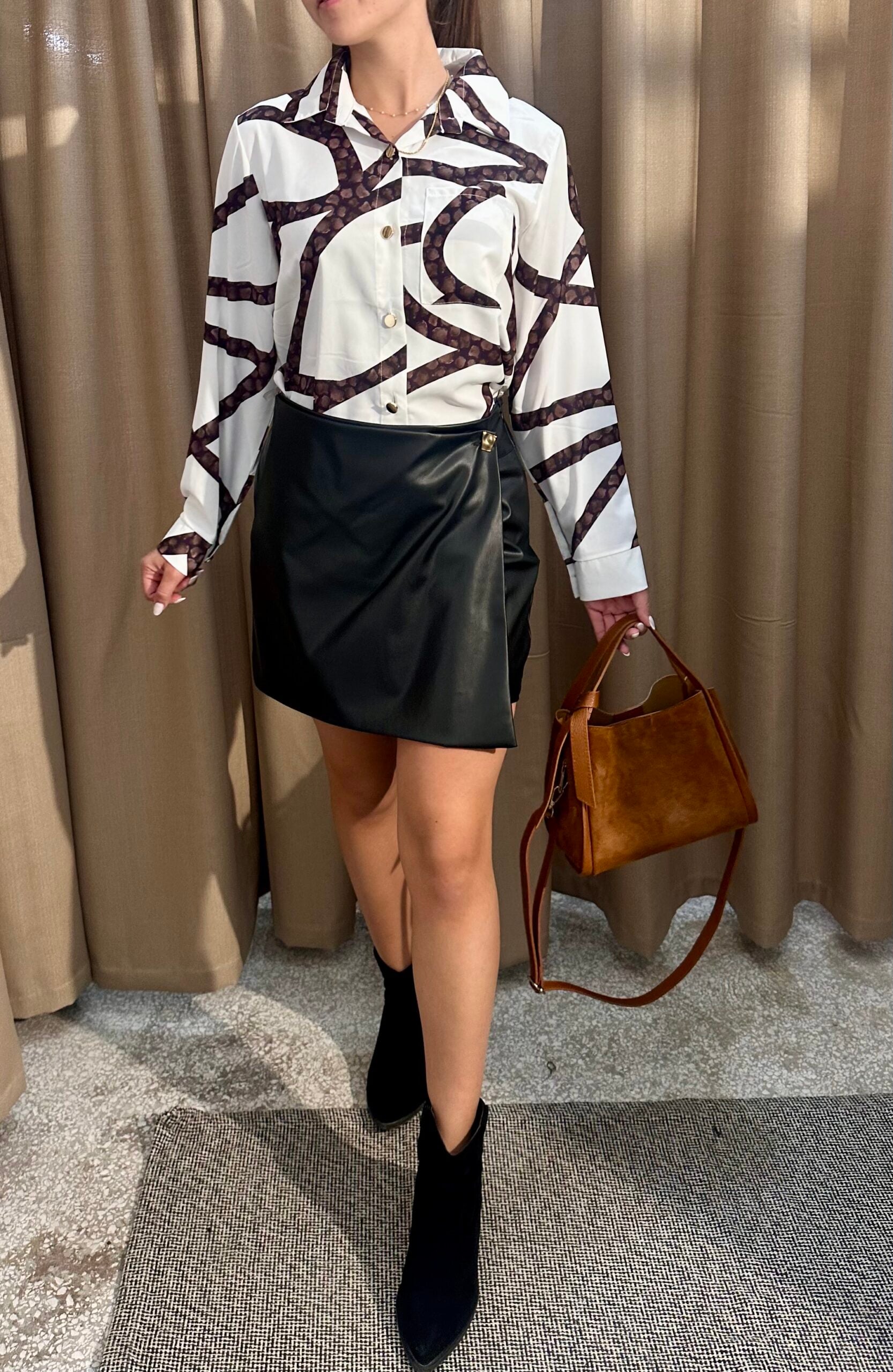 Φούστα Σορτς 435027 Μαύρο - Image 3