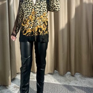 Ζακέτα animal print 457363