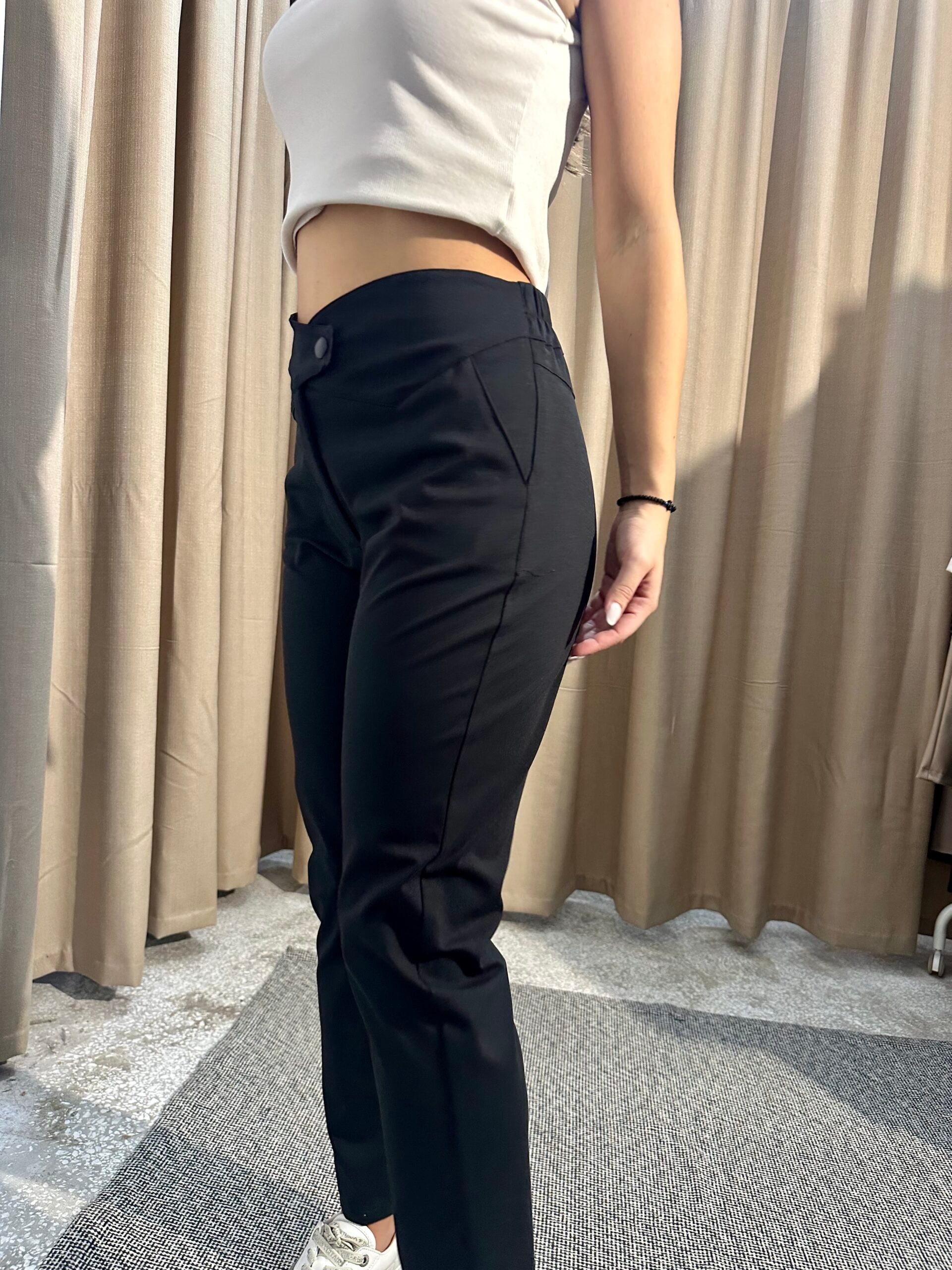 Παντελόνι 447176 Μαύρο - Image 3