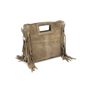 Γυναικεία Δερμάτινη Τσάντα 112623 Καφέ