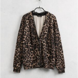 Ζακέτα άνετη Leopard lumina