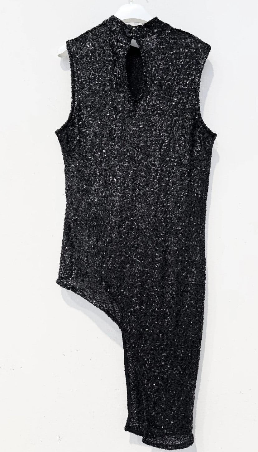 Μπλούζα άσυμμετρη Sequin Tunic - Image 2