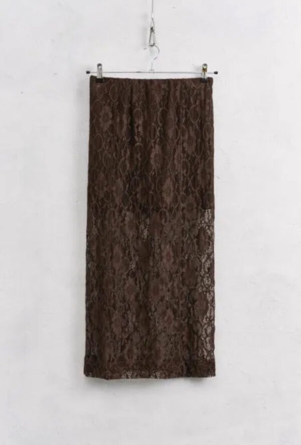 Midi Φούστα με Δαντέλα