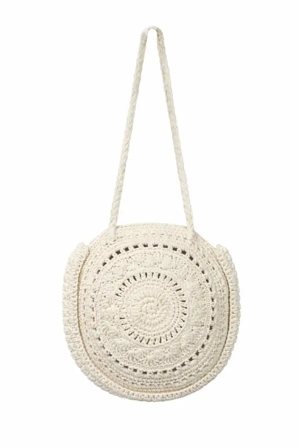 Χειροποιήτη macrame τσάντα ώμου